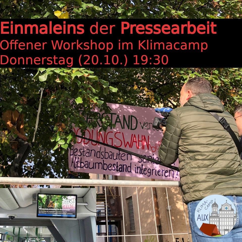 Klimacamp Augsburg – Tagebuch 2022